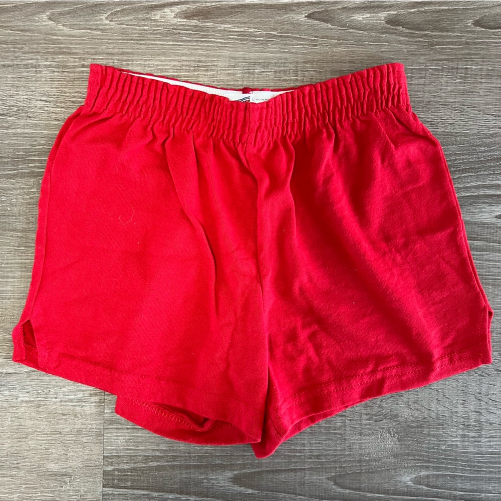 Soffe youth medium size color red